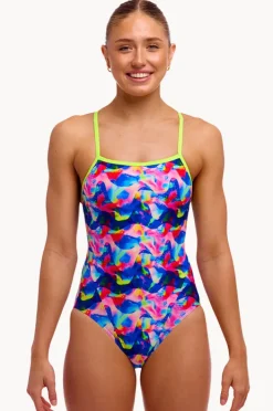 Women Funkita Wet Wave Single Strap One Piece