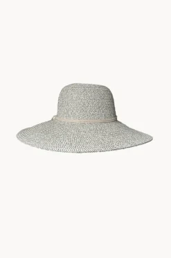 Women Cherry Red Wide Brim Hat With Toggle