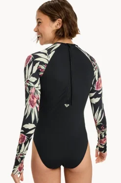 Women Roxy Wind Swept Floral Basic Mix Sunsuit
