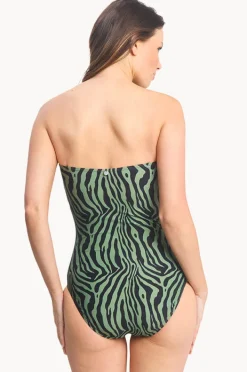 Women Sunseeker Zena D/DD Cup Bandeau One Piece